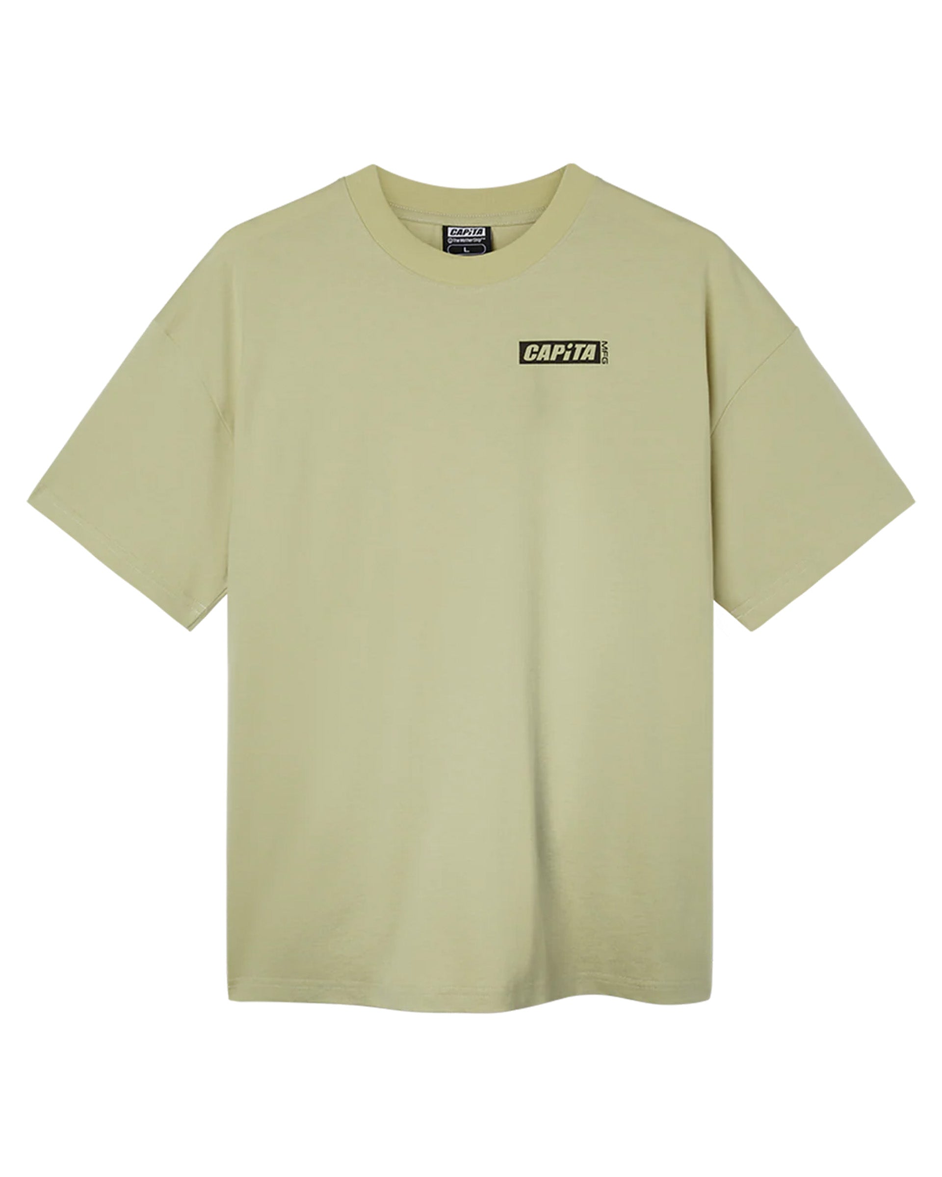 Skull S/S Tee - Light Sage