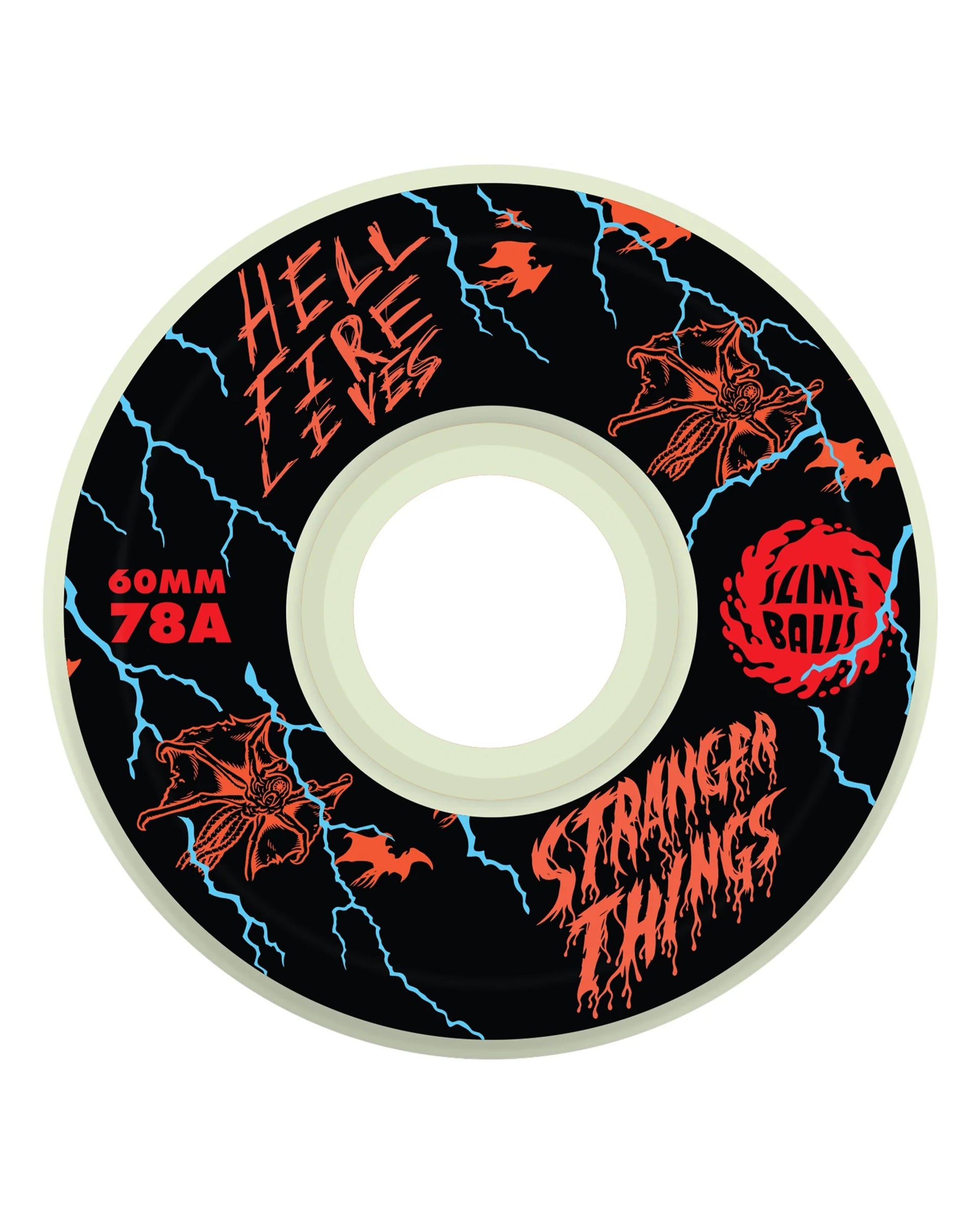 Slime Balls Stranger Things 60mm Meek Slasher Eddie Light Ups 78a Wheels