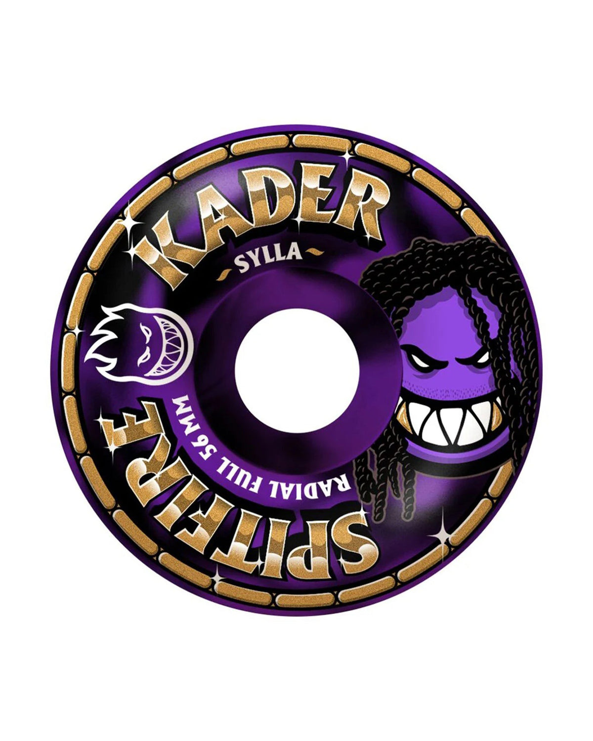 F4 Kader Rolly Swirl 99a 56mm Radial Full Wheels