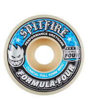Spitfire Wheels F4 99a Conical Full 52mm Wheels