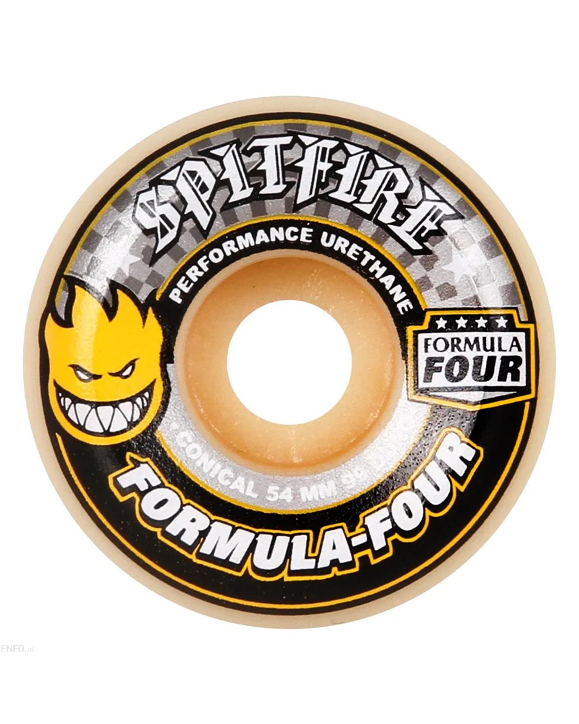 F4 99a Conical 54mm Wheels - Yellow