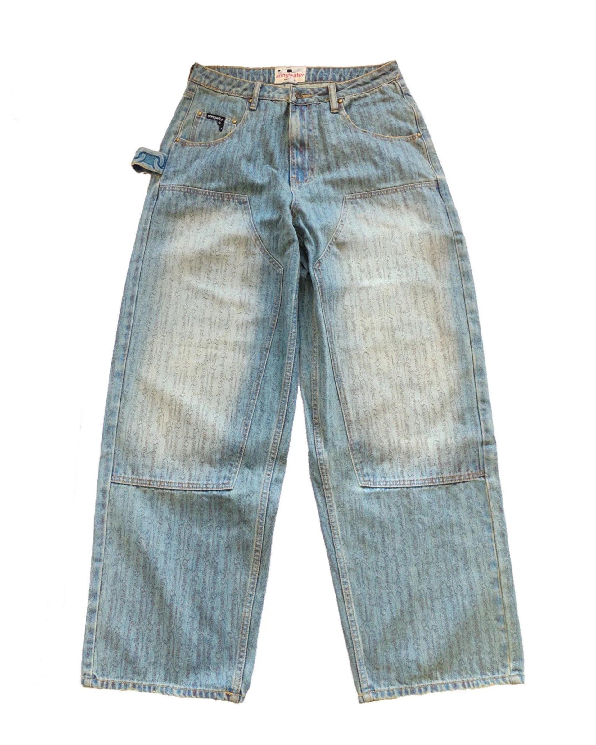 Stingwater Script Double Knee Jeans