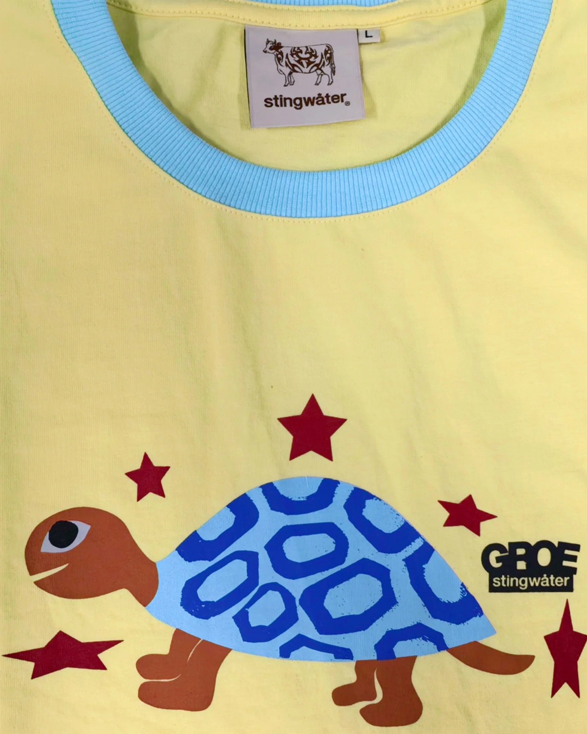 Turtle S/S T-Shirt - Yellow