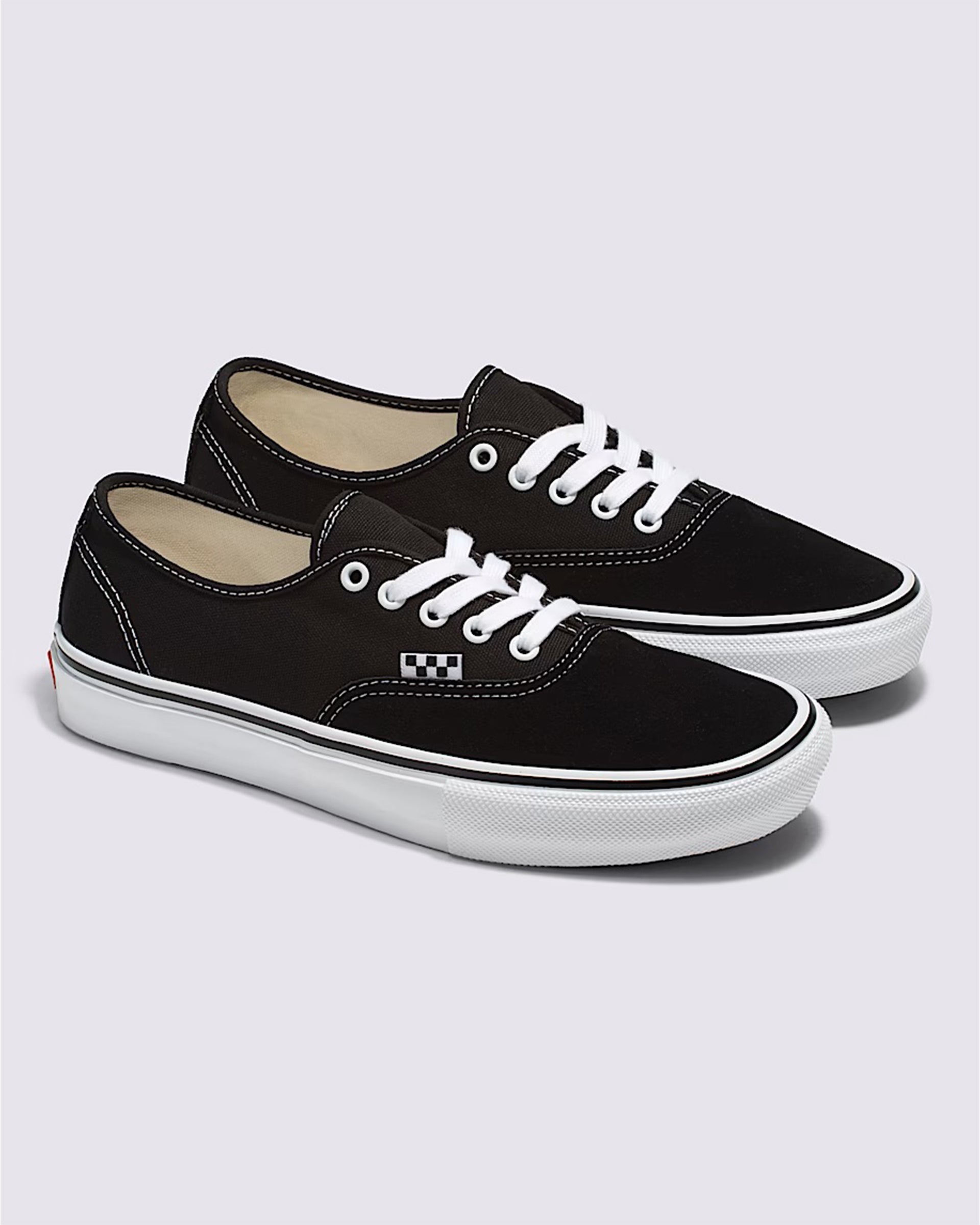 Skate Authentic Shoes - Black/White – Garage Skateshop