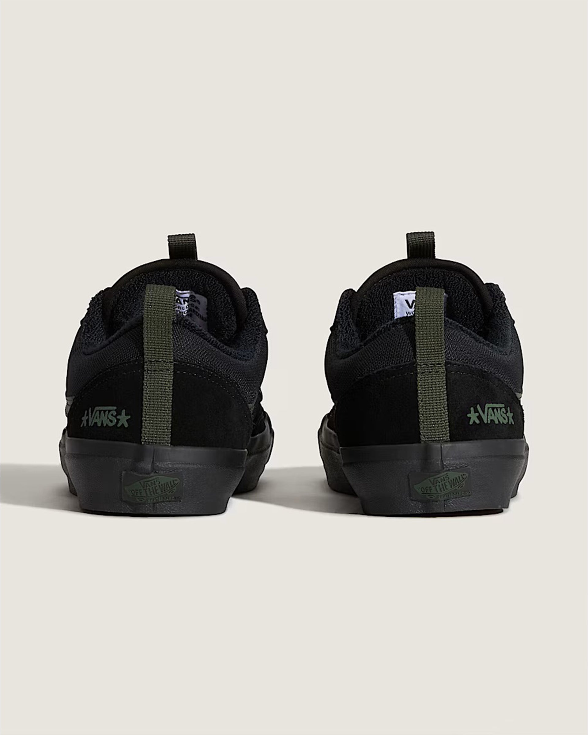 Skate Old Skool 36+ Shoe by Atiba Jefferson - Black/Dark Green