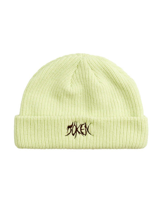 Token NYC Logo Cable Knit Beanie