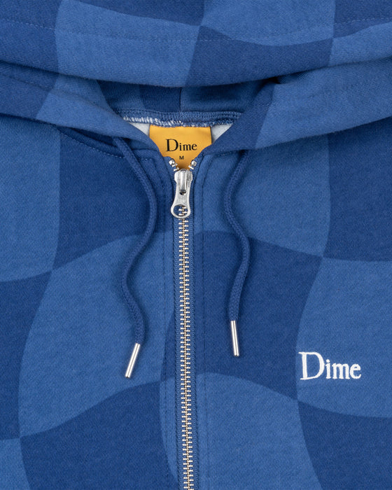 Dime Mtl. Classic Checkmate Zip-Up Hoodie