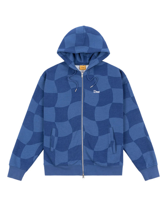 Dime Mtl. Classic Checkmate Zip-Up Hoodie