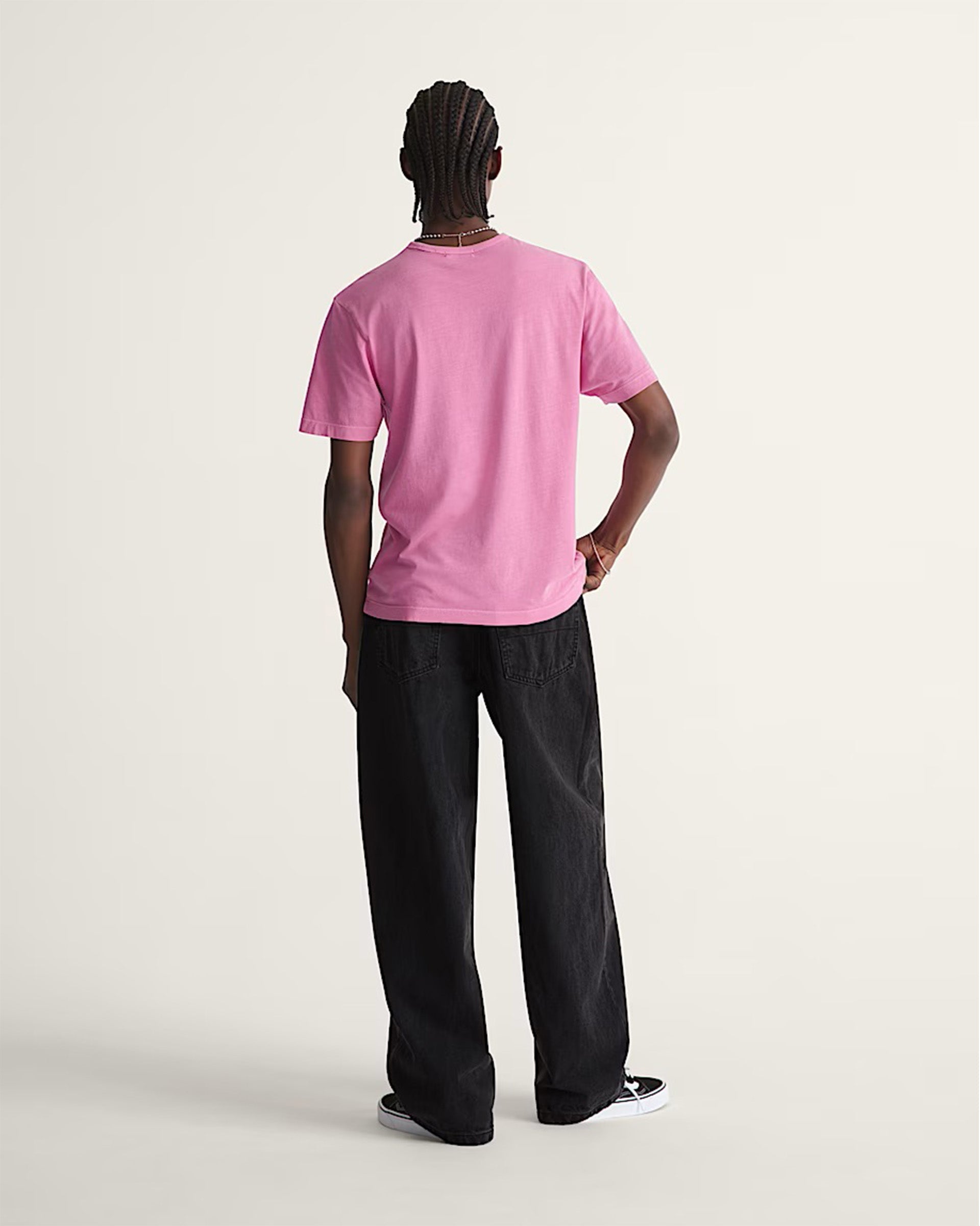 Vans Check-5 Baggy Denim Pants - Black