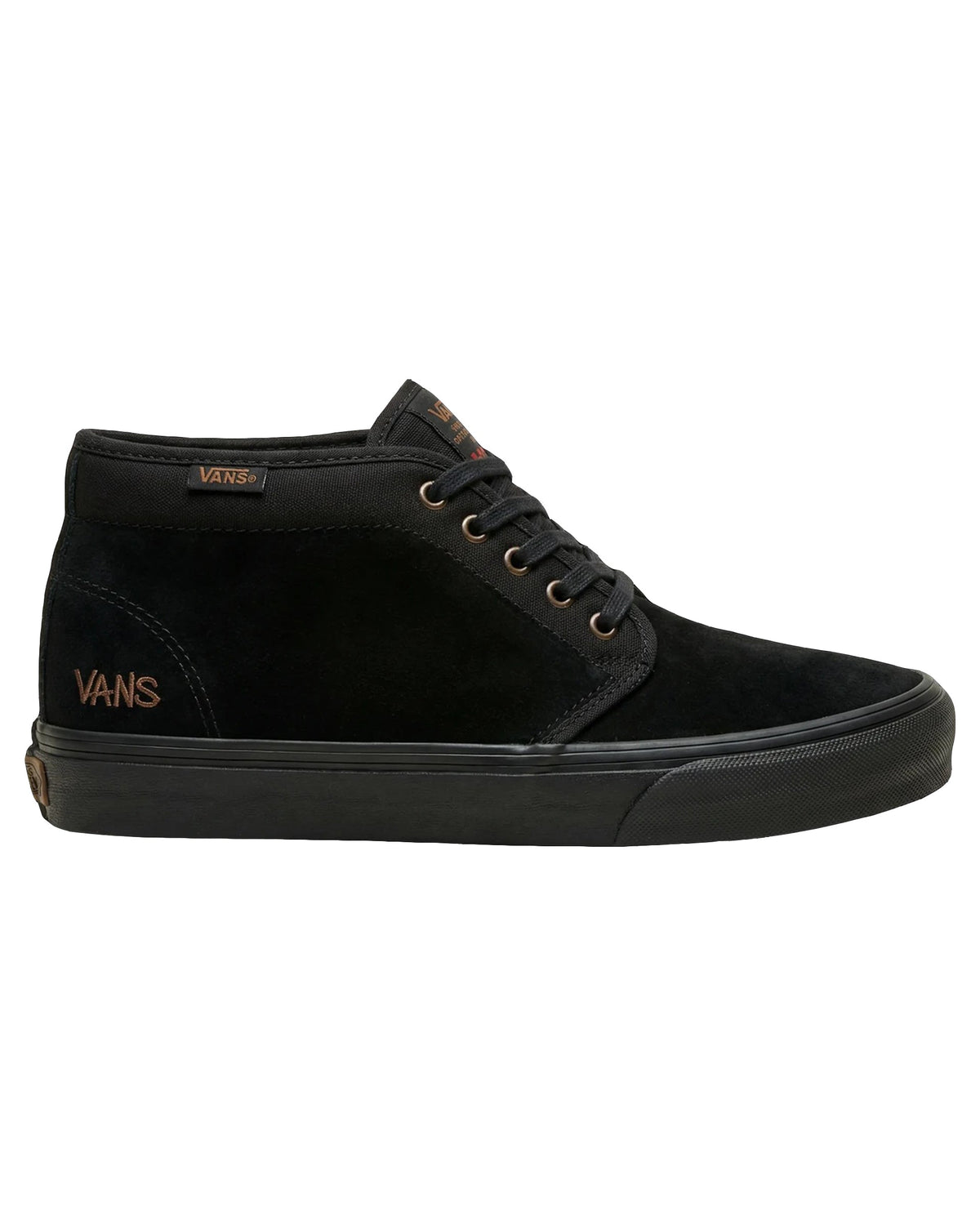 Skate Chukka Shoe - Atiba Black/Black
