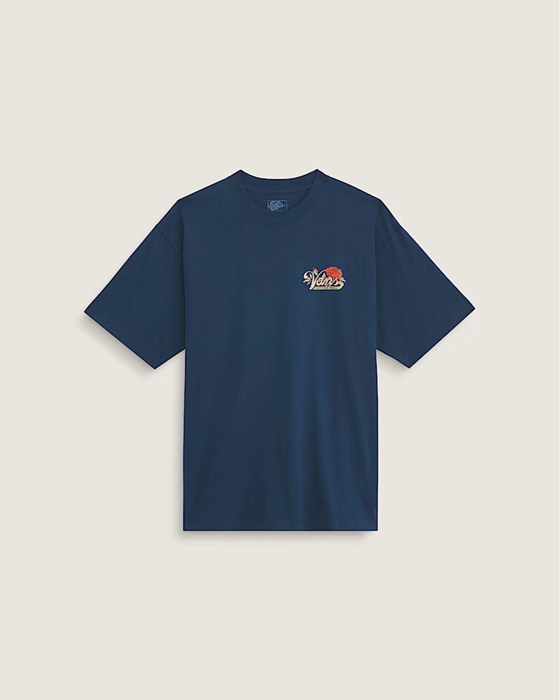 Vans Old Skool Bloom Short Sleeve T-Shirt - Dress Blues