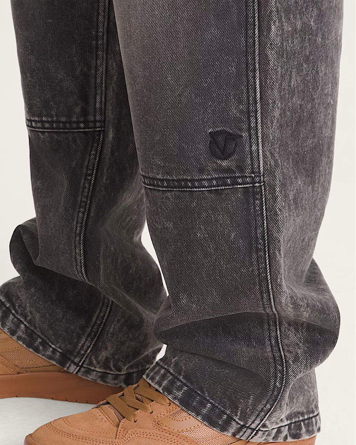 Vans x Rowan Double Knee Denim Pants - Stonewash Black
