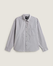 Vans x Rowan Striped Long Sleeve Shirt - Light Grey