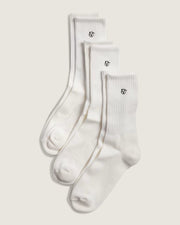Vans x Rowan Crew Sock (3 Pack) - White