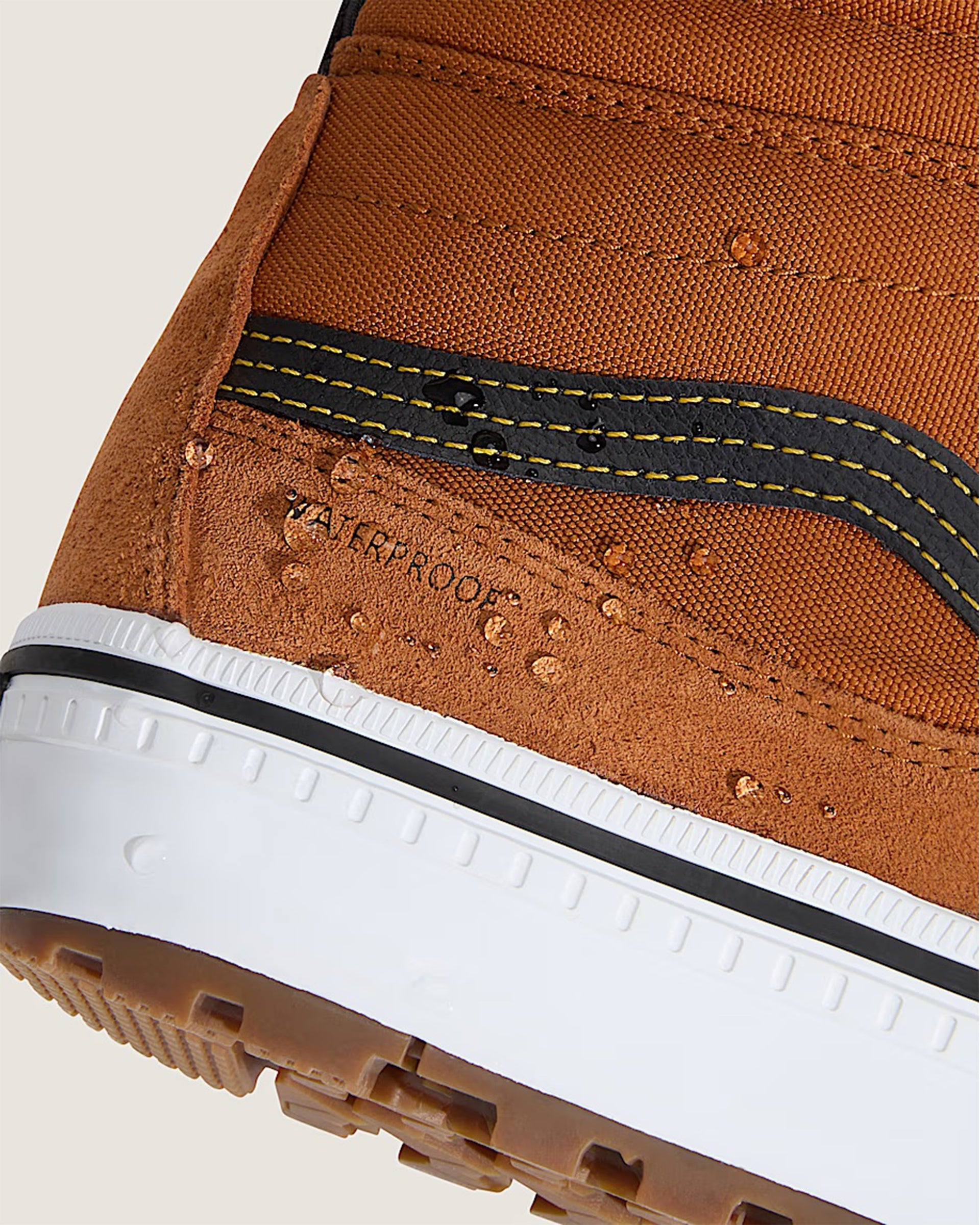 Sk8-Hi Waterproof Insulated Shoe - Glazed Ginger Brown – Garage