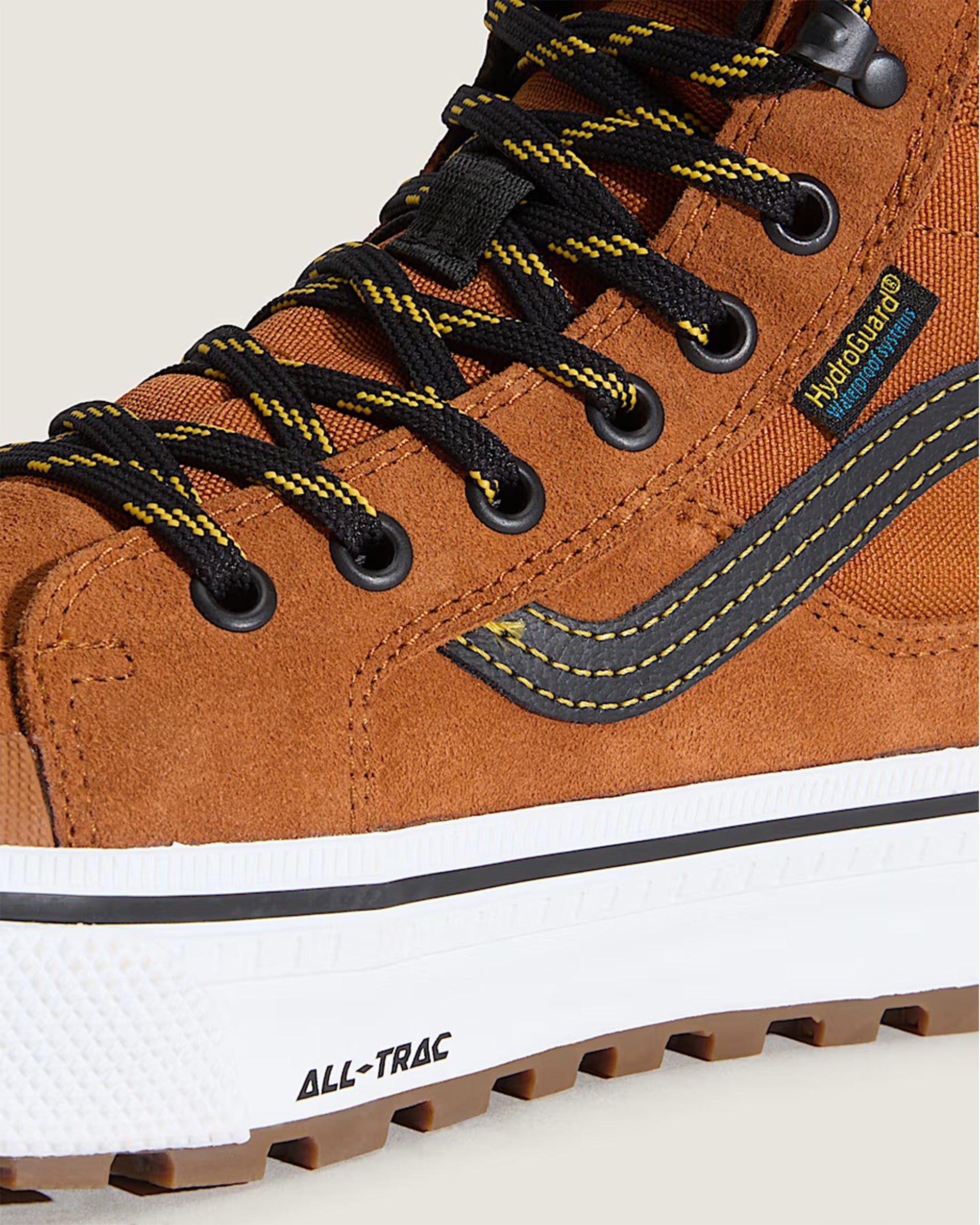 Vans Sk8-Hi Waterproof Insulated Shoe - Glazed Ginger Brown