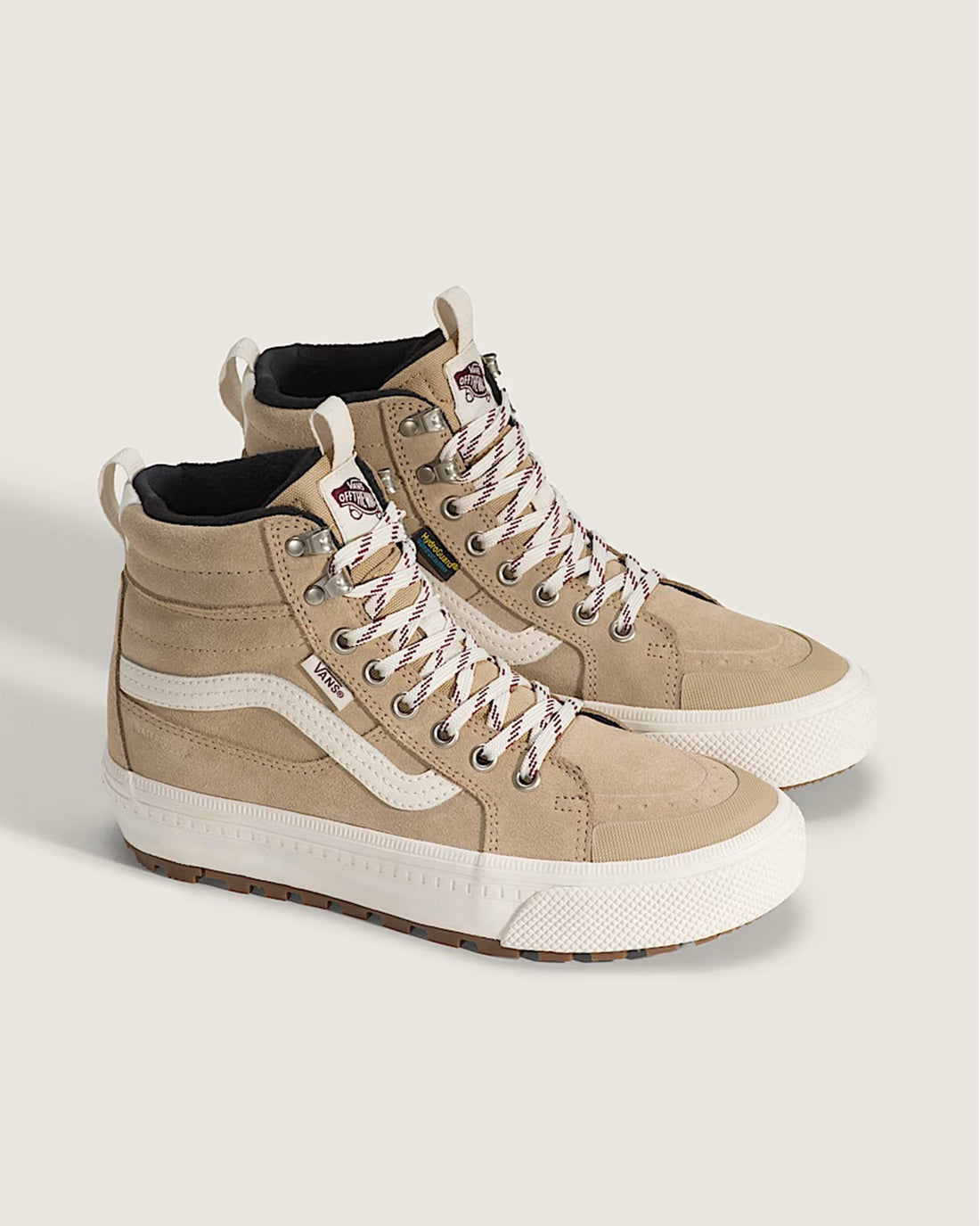 Vans Sk8-Hi Waterproof Insulated Shoe - Brown/White