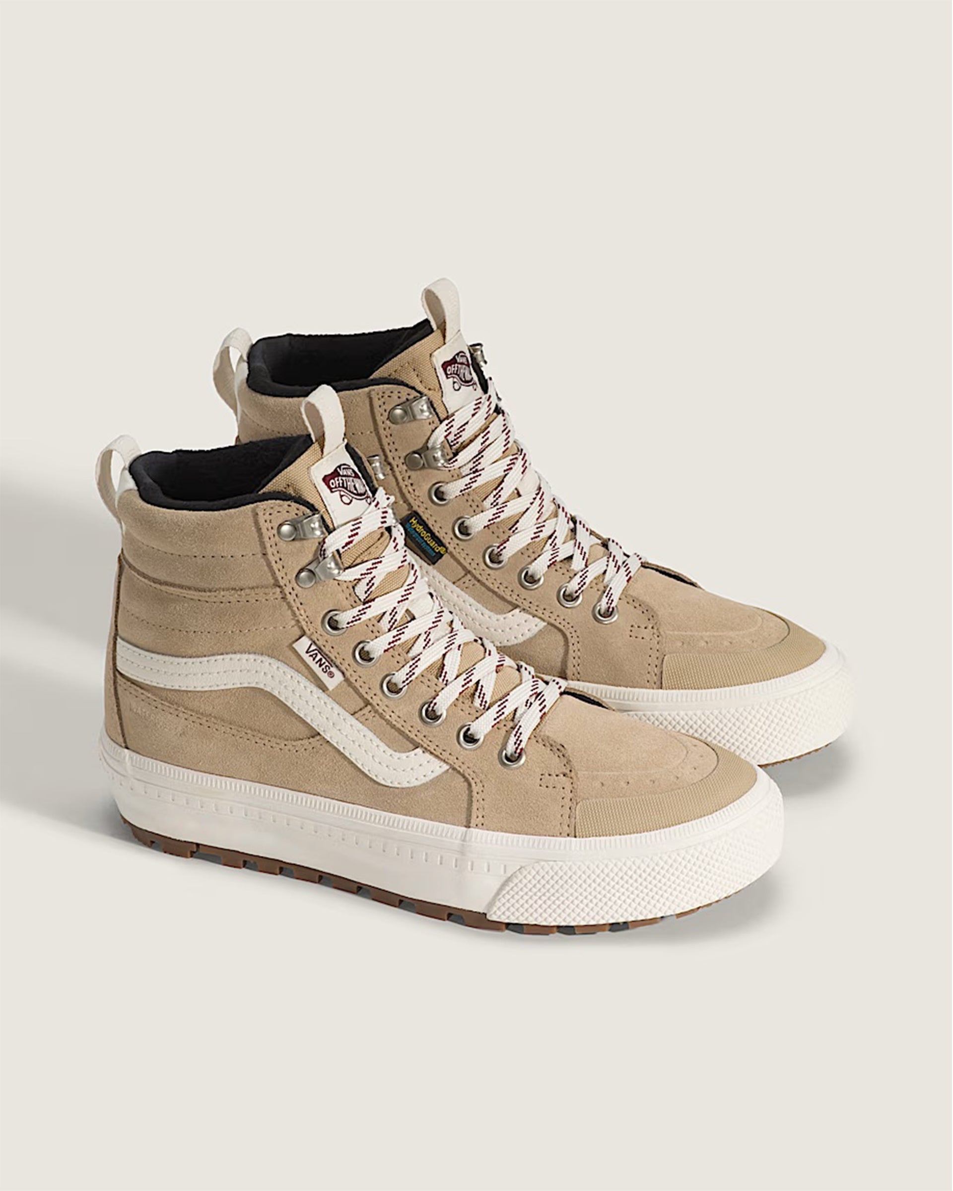 Vans Sk8-Hi Waterproof Insulated Shoe - Brown/White