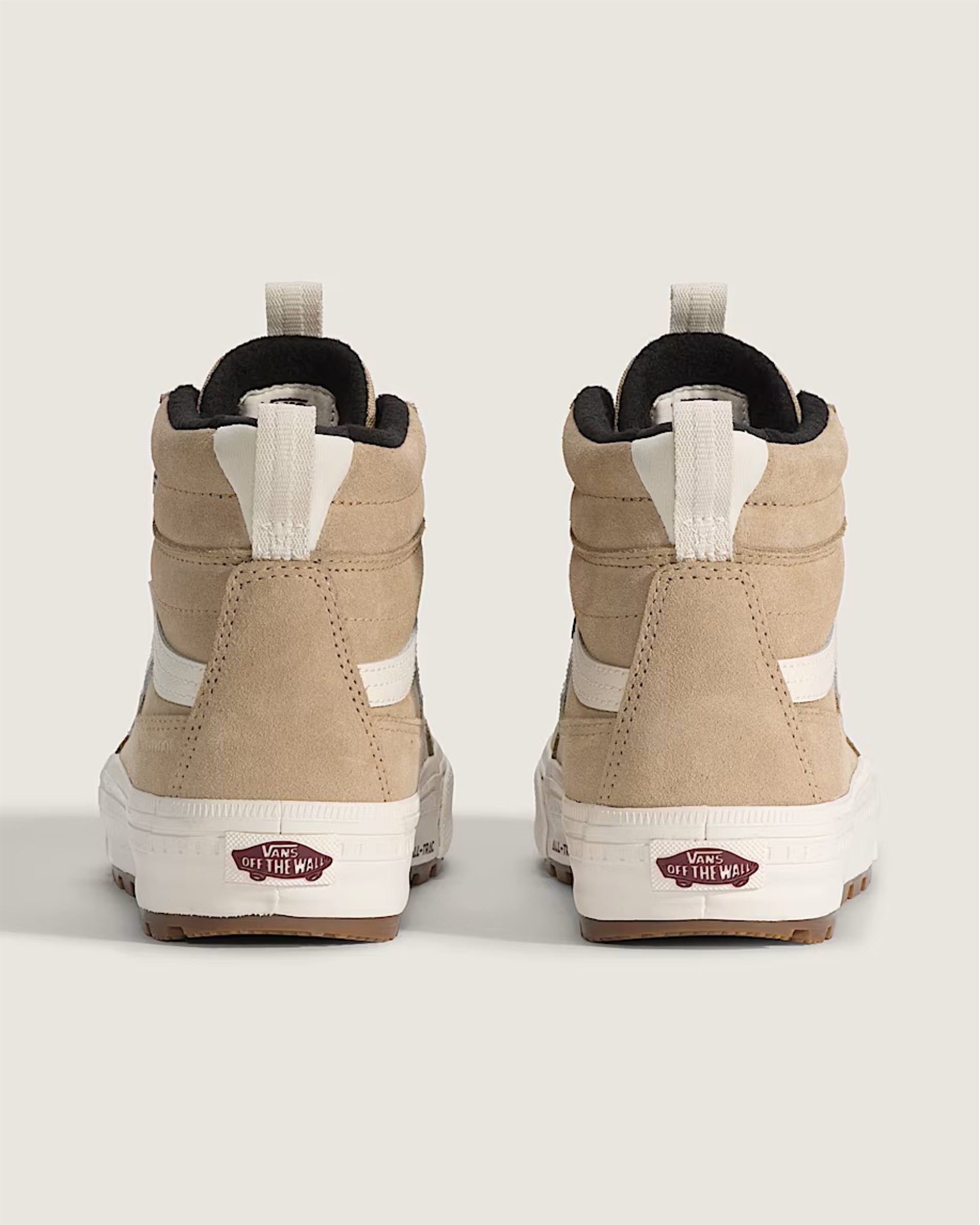 Vans Sk8-Hi Waterproof Insulated Shoe - Brown/White