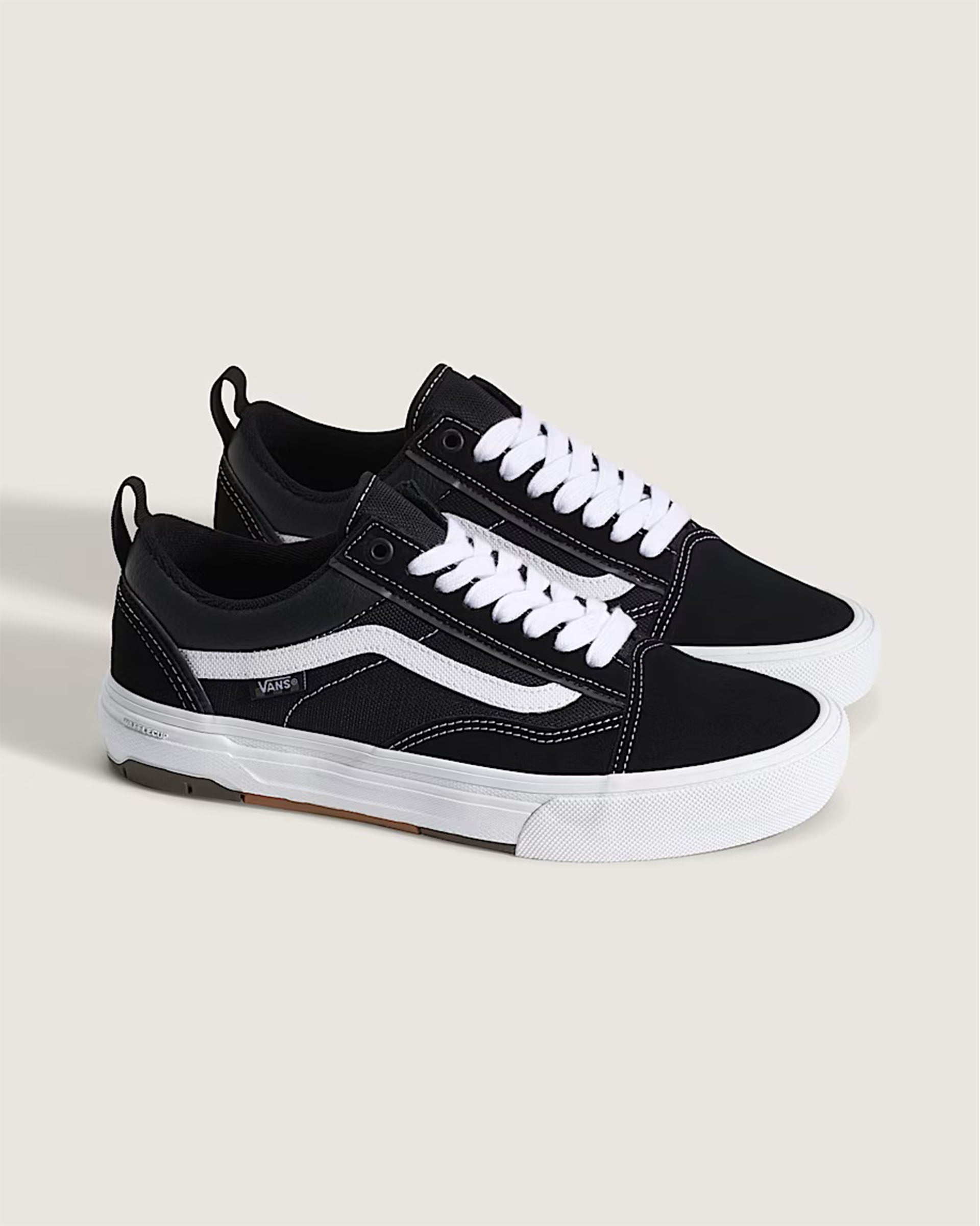Vans Skate Old Skool Wafflecup Shoe - Black/White
