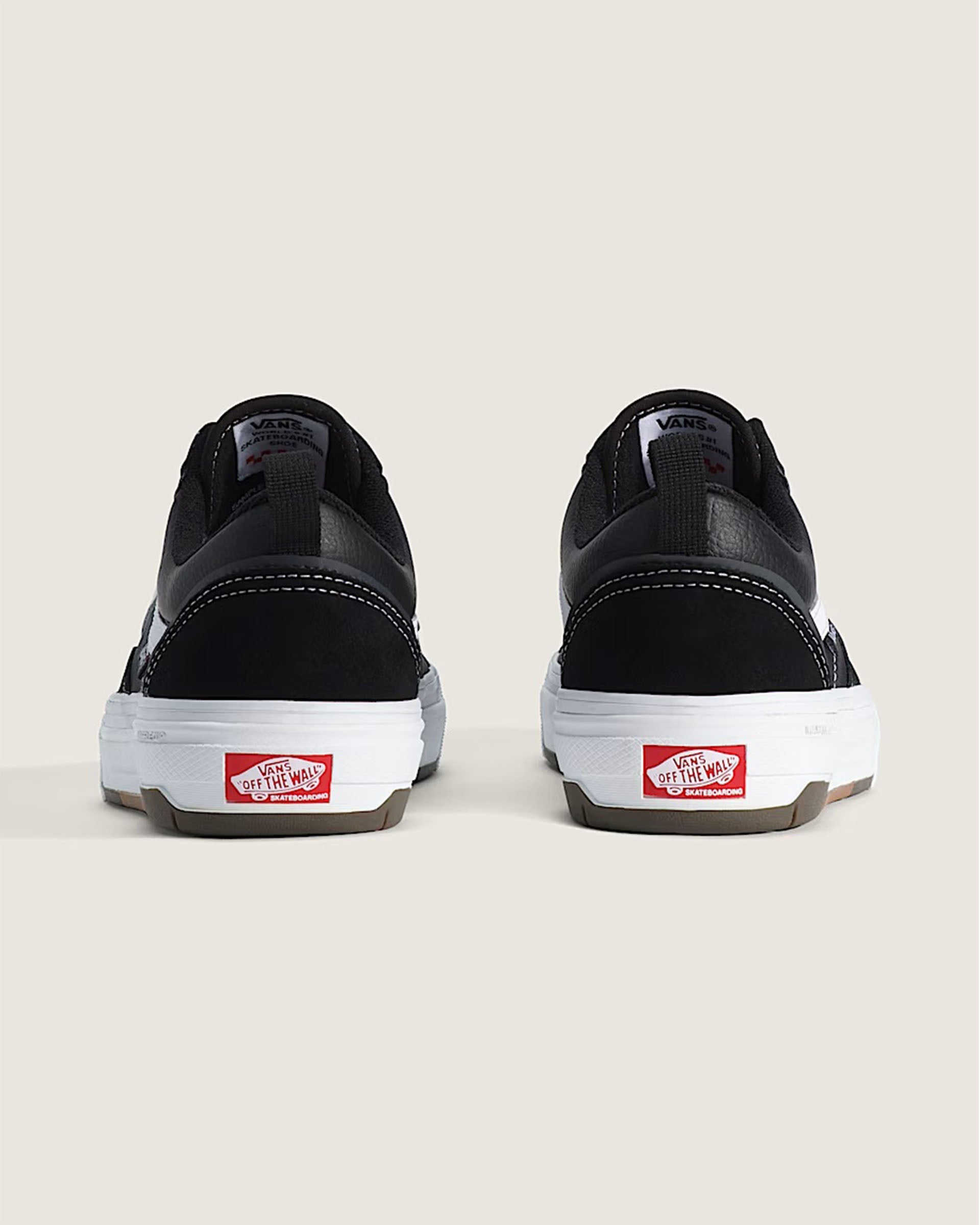 Vans Skate Old Skool Wafflecup Shoe - Black/White