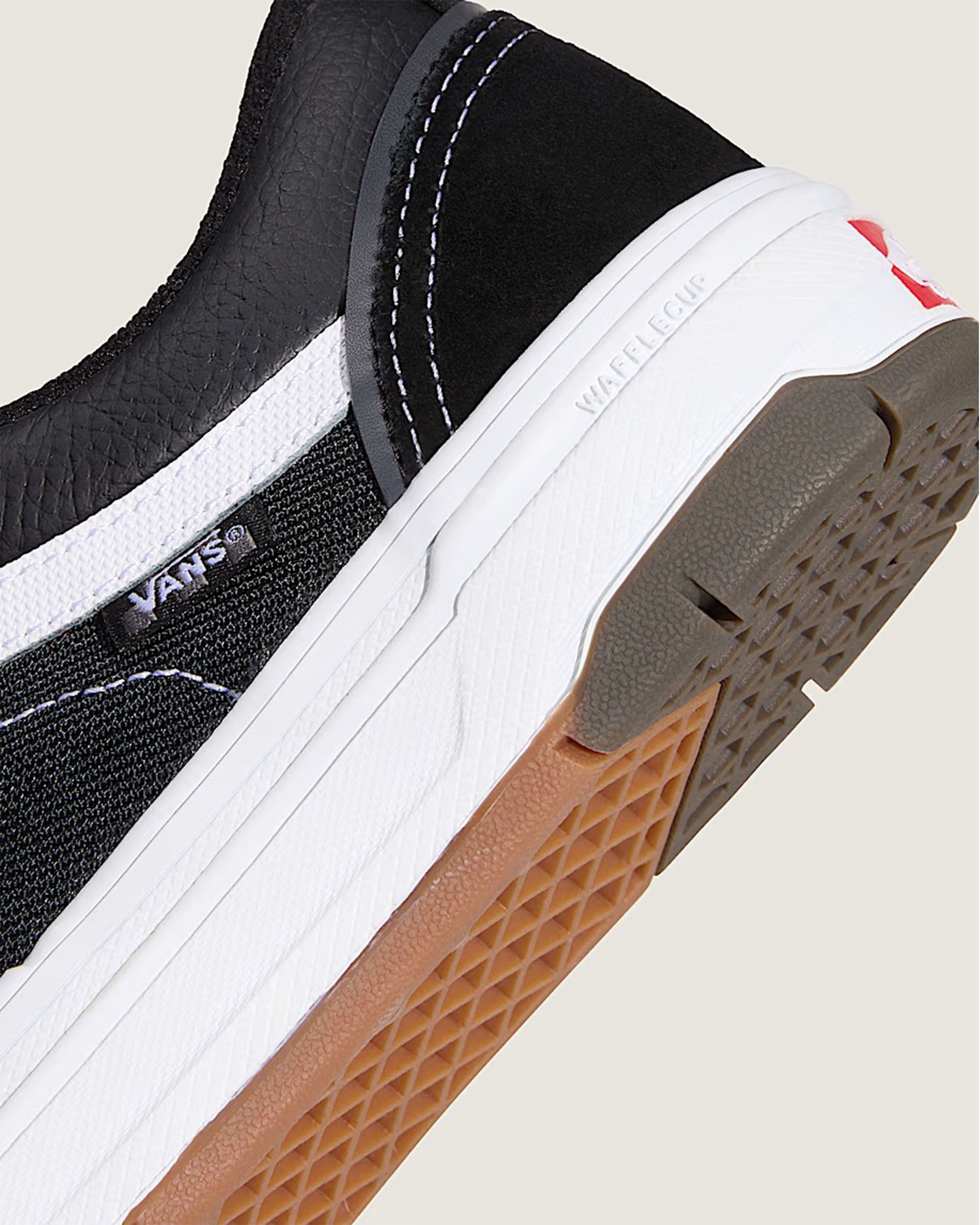 Vans Skate Old Skool Wafflecup Shoe - Black/White