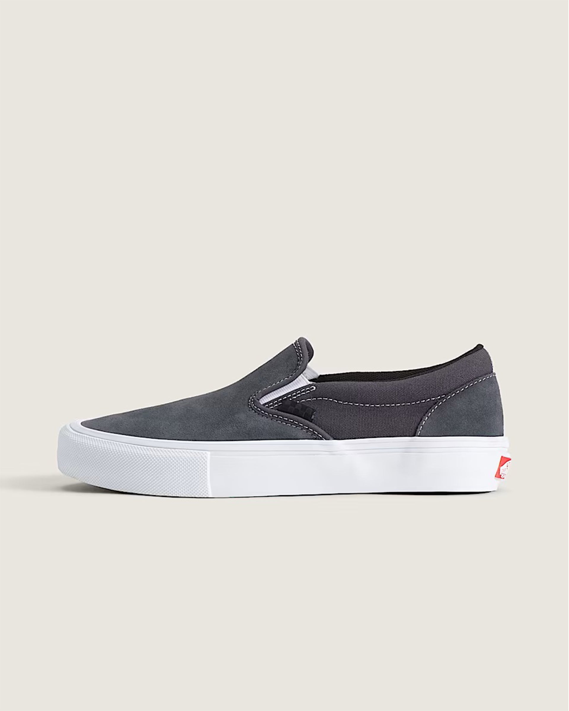 Vans Skate Slip-On Shoes - Charcoal Grey