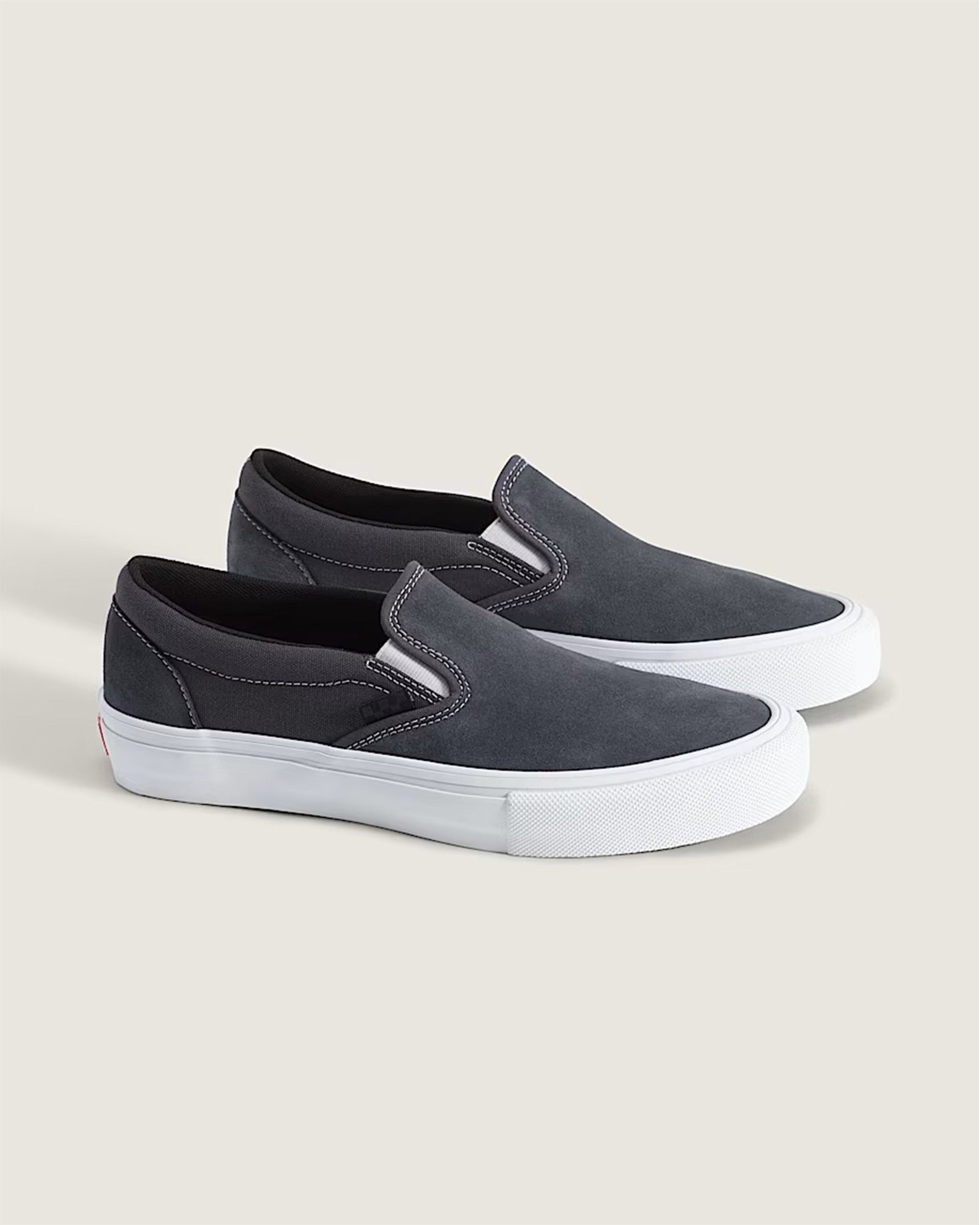 Vans Skate Slip-On Shoes - Charcoal Grey