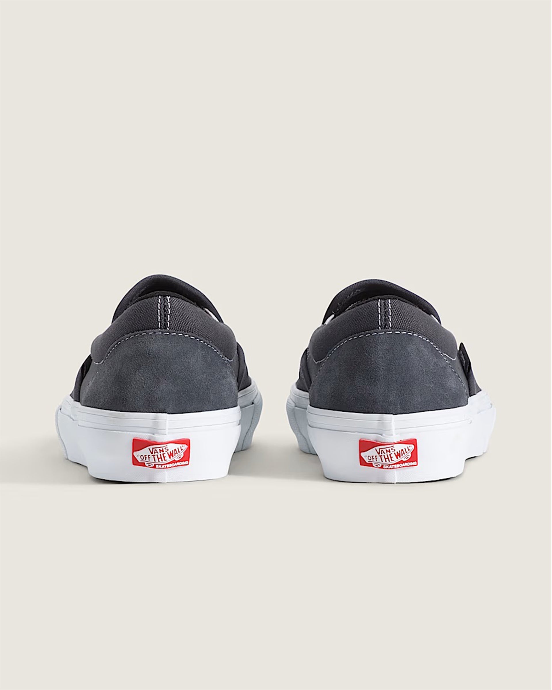 Vans Skate Slip-On Shoes - Charcoal Grey