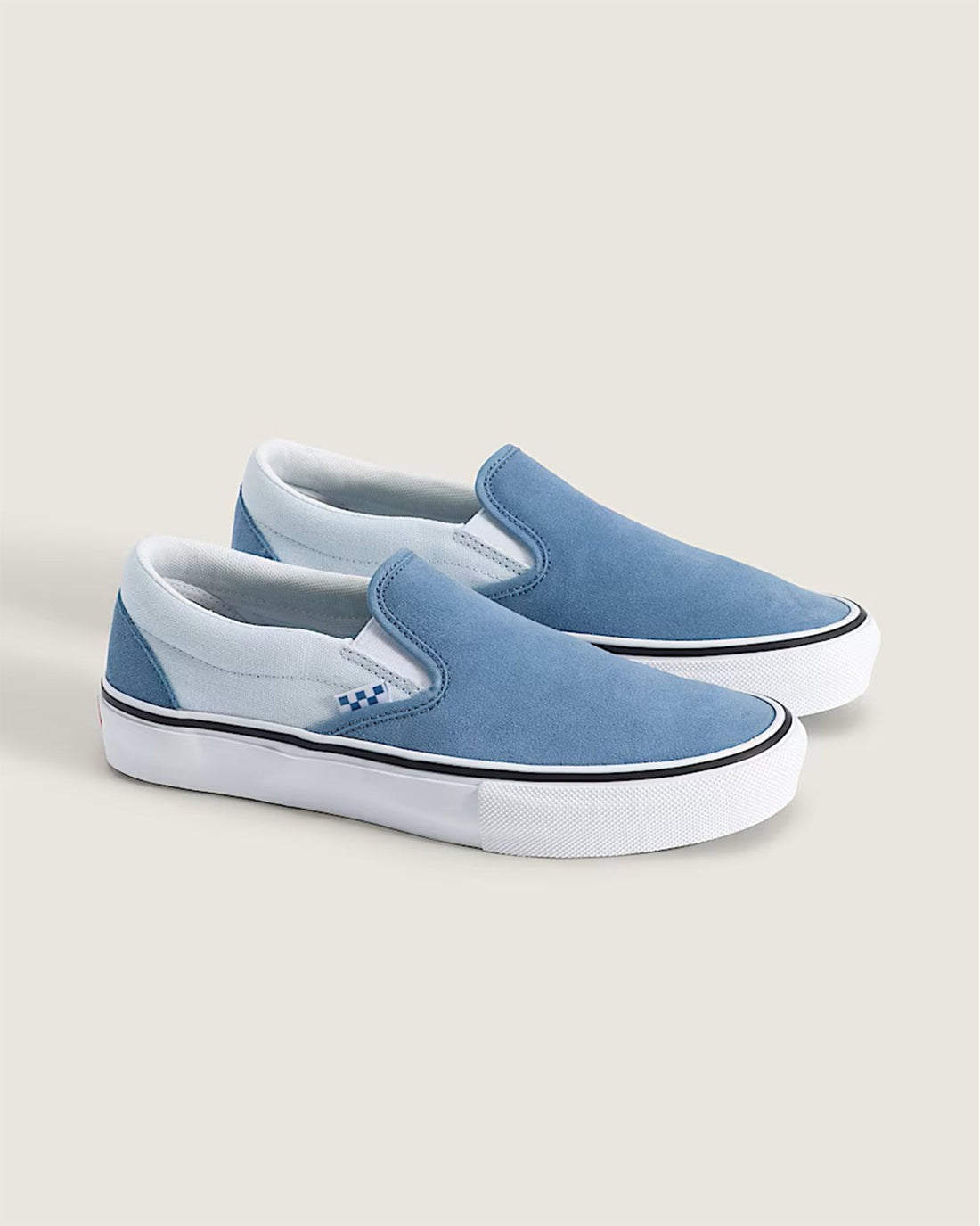 Vans Skate Slip-On Shoes - Dusty Blue