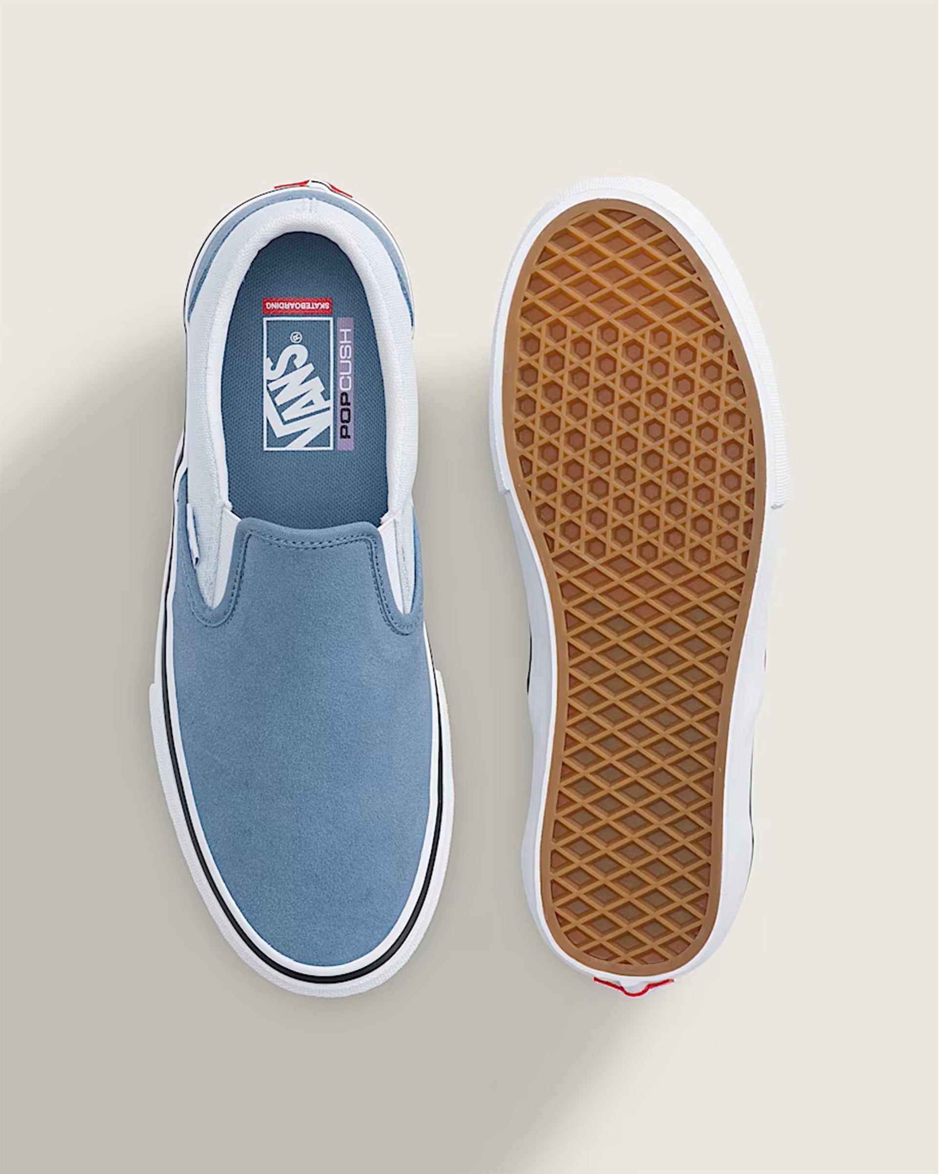 Vans Skate Slip-On Shoes - Dusty Blue