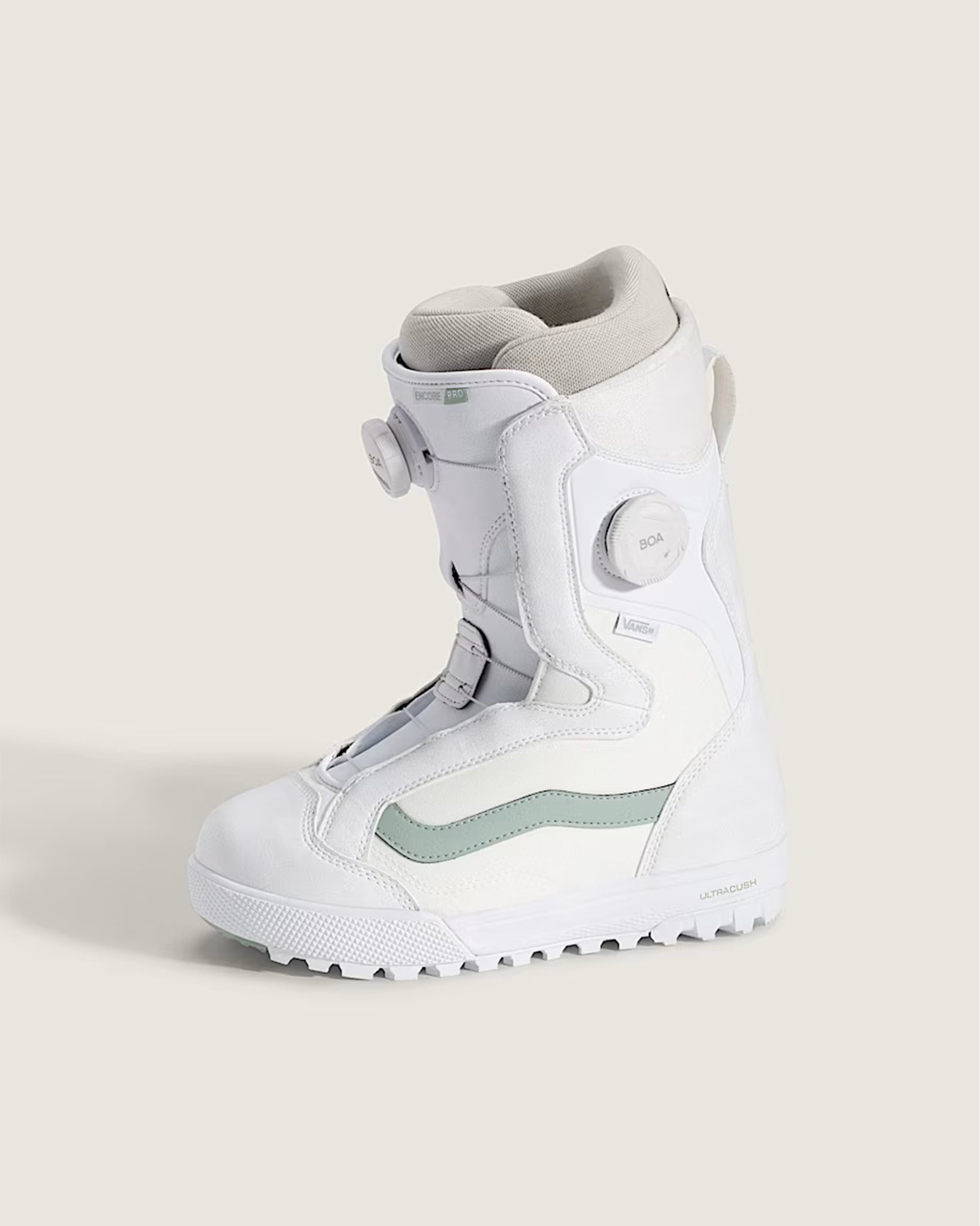 Women's Encore Pro Snowboard Boot '25 - White/Olive Grey