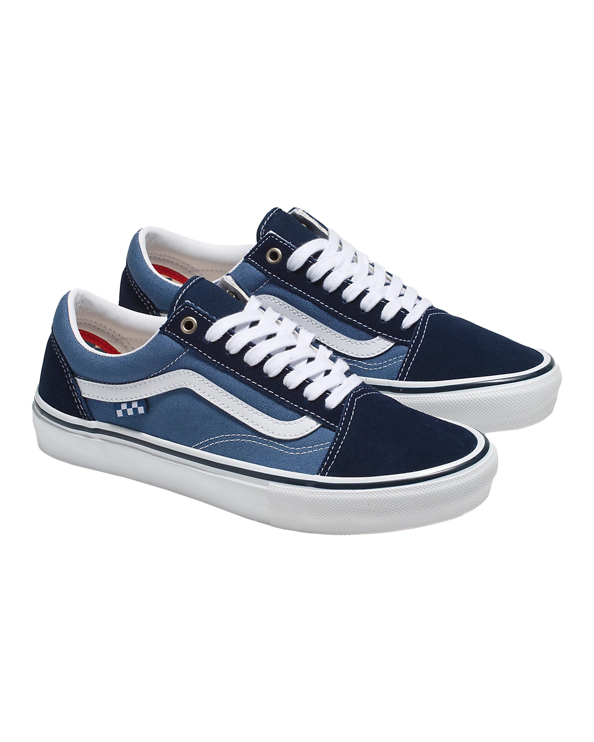 Vans Skate Old Skool - Navy/White 8.5 Vans Skate Old Skool - Navy/White 8.5
