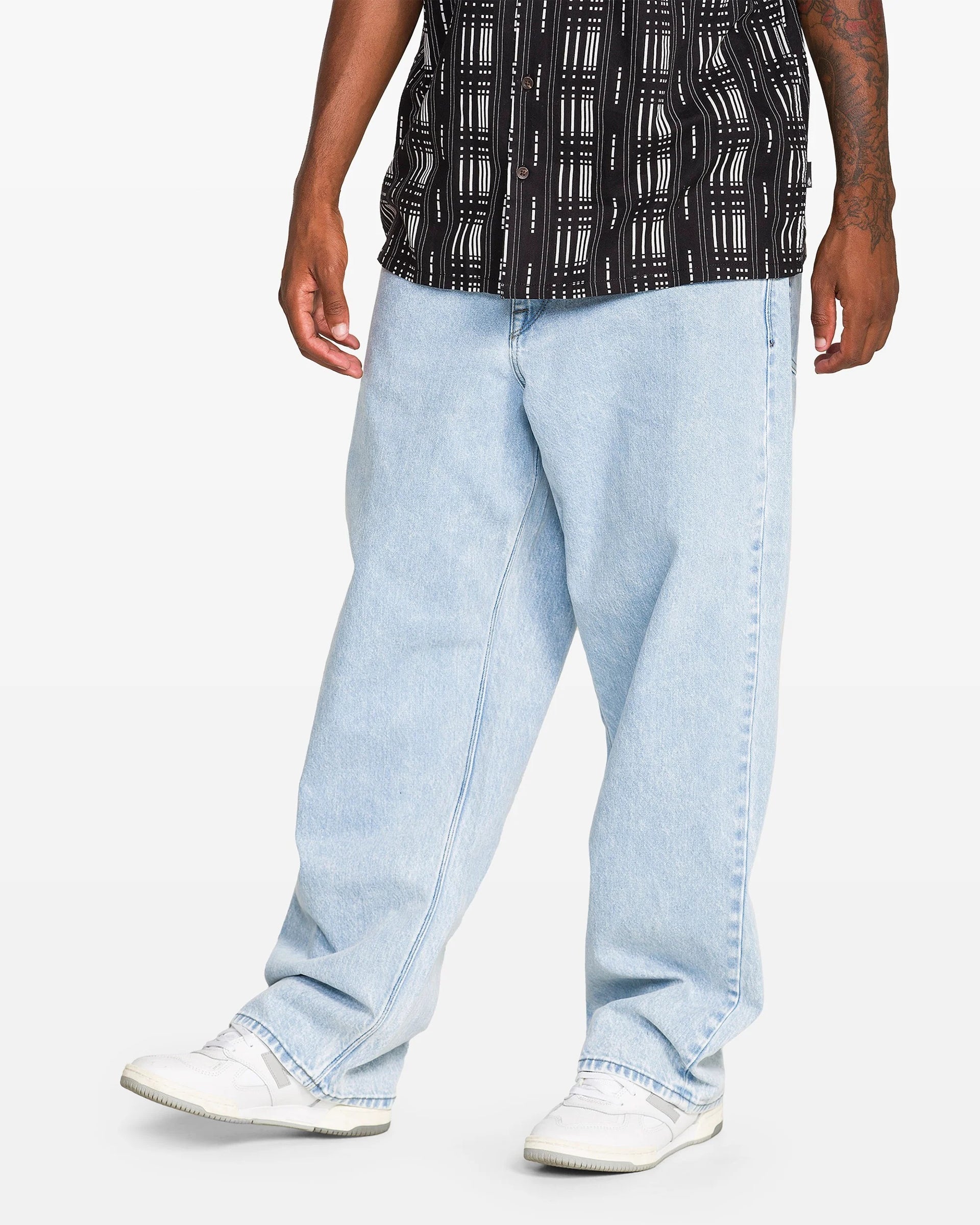 Volcom Billow Denim Pants - Pale Aqua