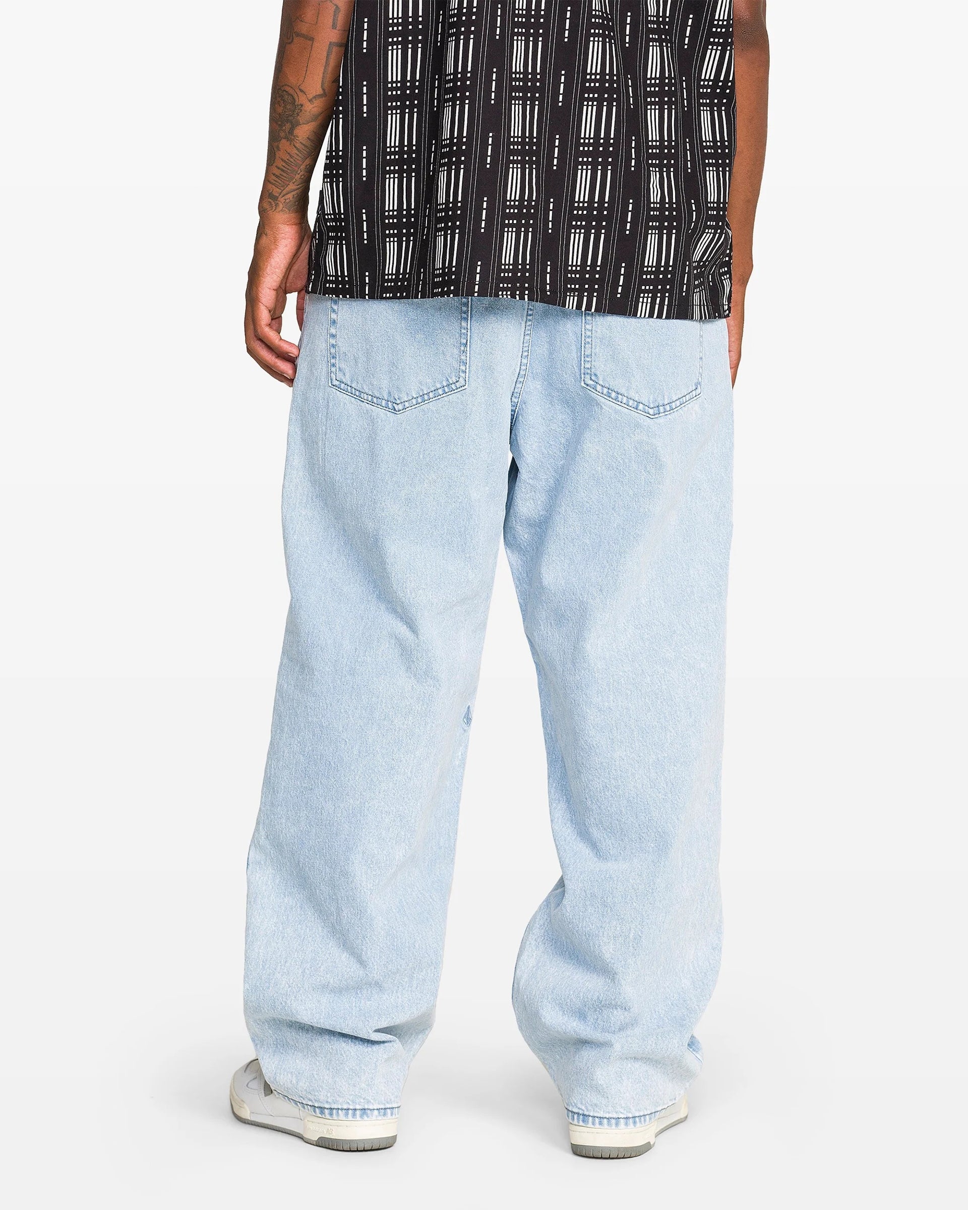 Volcom Billow Denim Pants - Pale Aqua