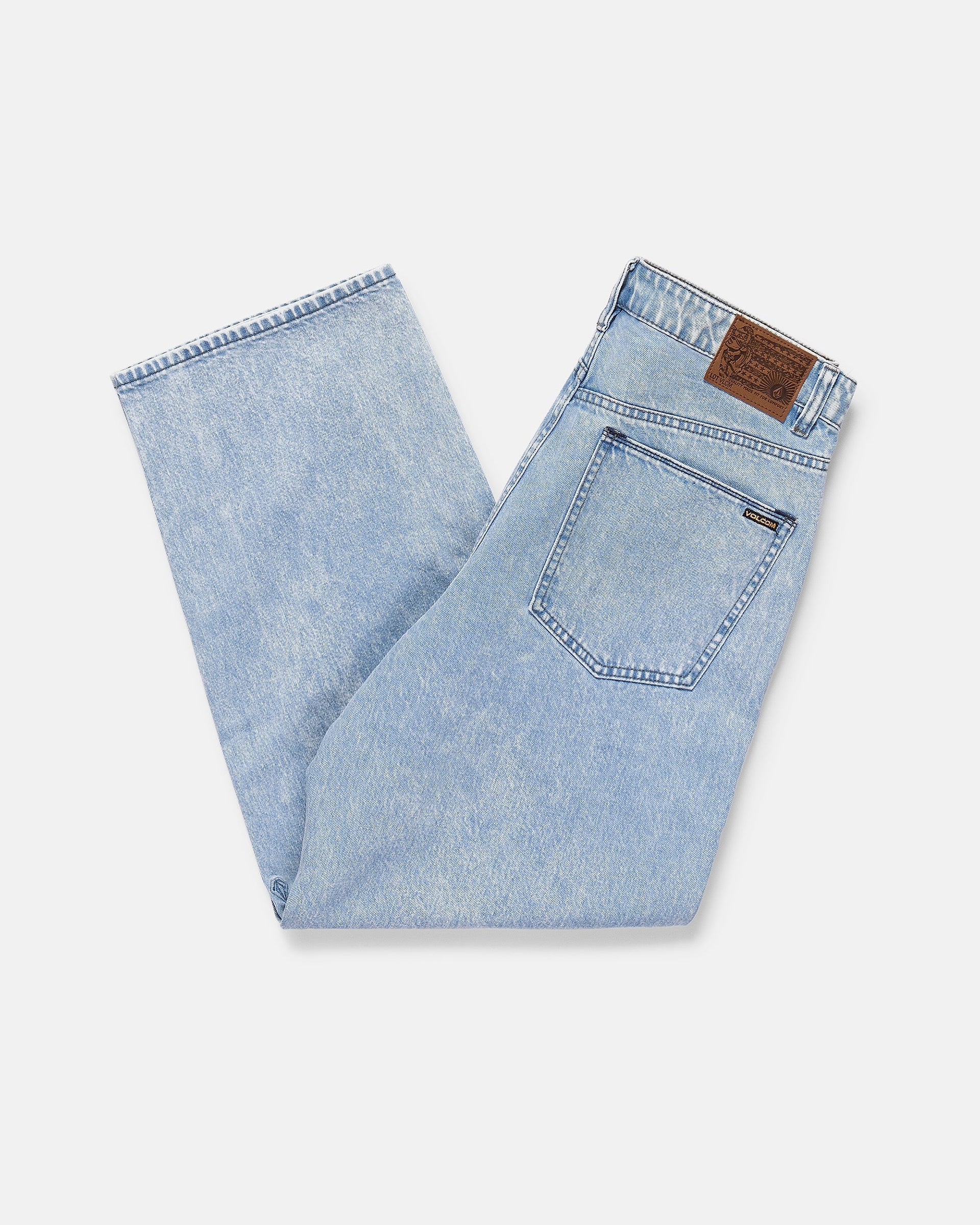 Volcom Billow Denim Pants - Pale Aqua