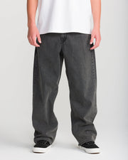 Billow Denim Pants - Charcoal Black