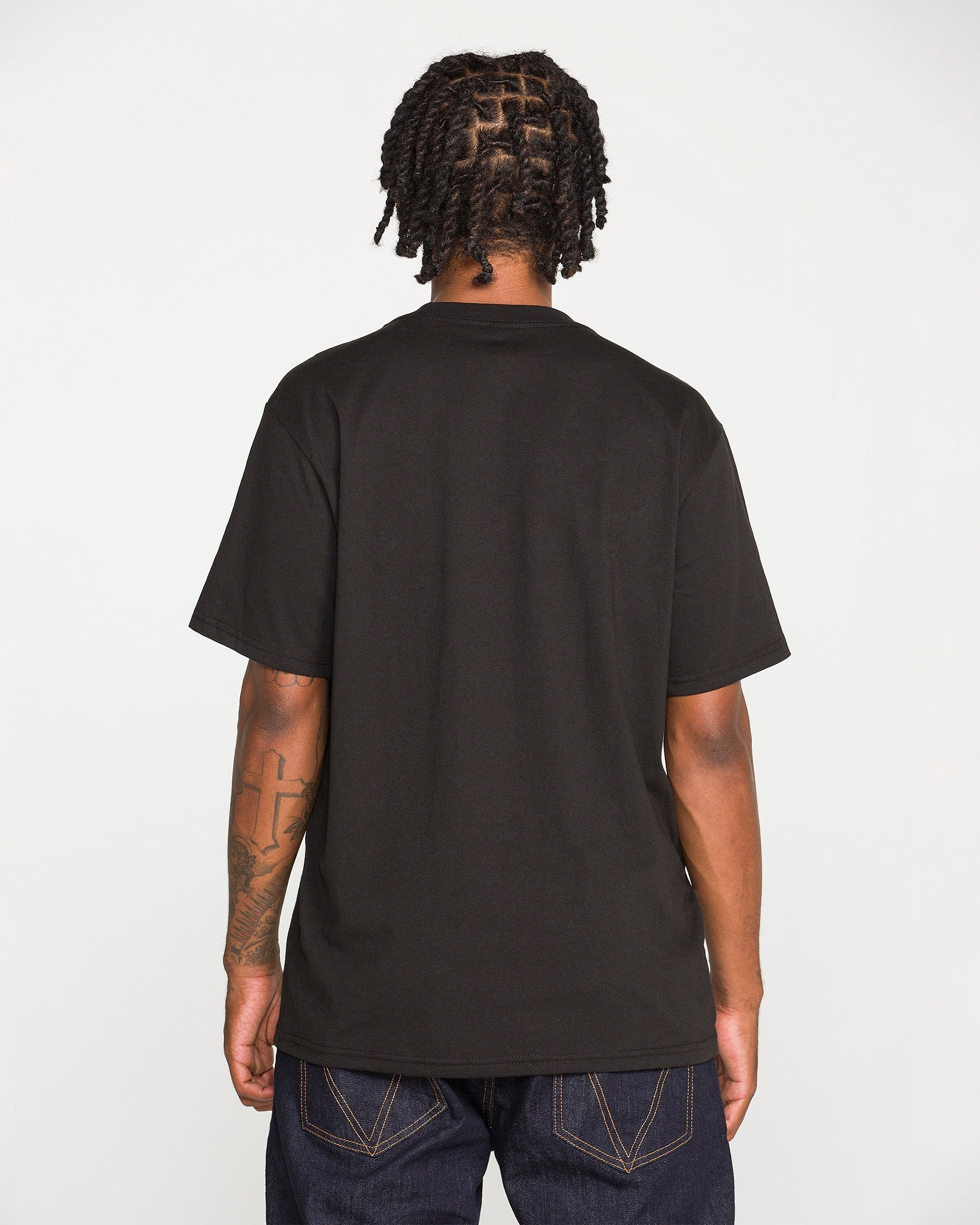 Volcom Dual Euro Short Sleeve T-Shirt - Black