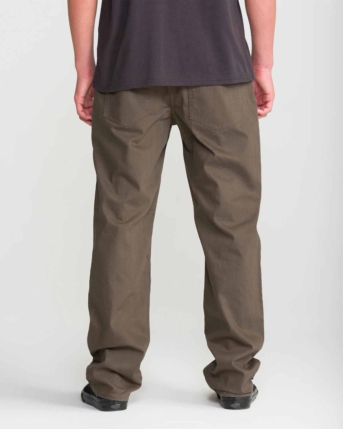 Volcom Kinkade Slub Pants - Major Brown