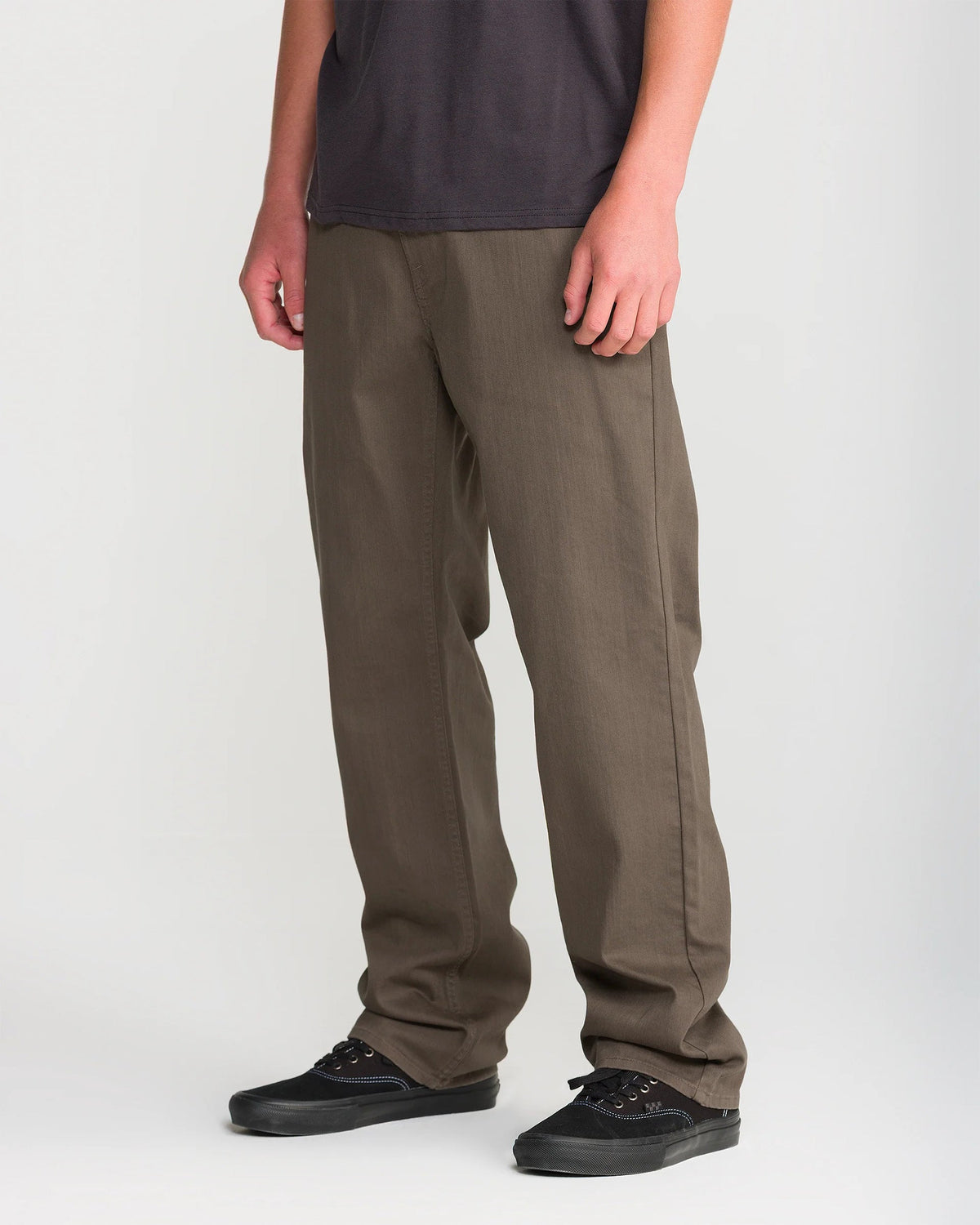 Volcom Kinkade Slub Pants - Major Brown