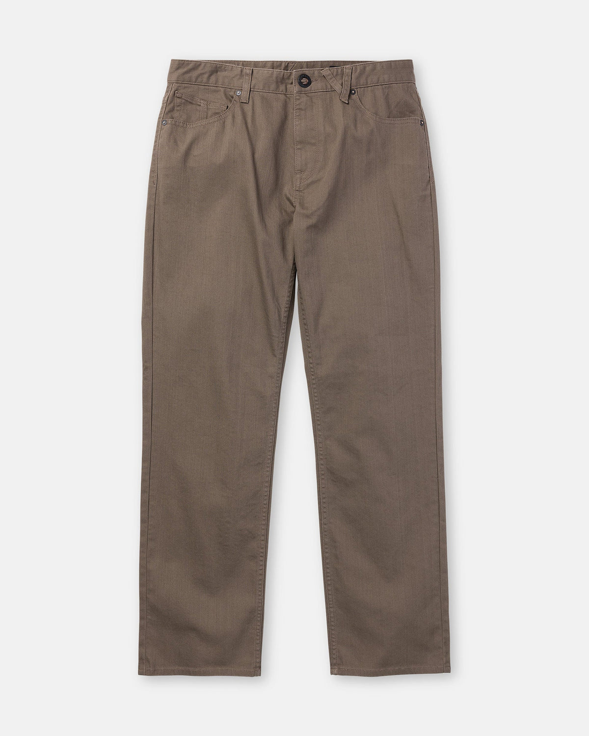 Volcom Kinkade Slub Pants - Major Brown