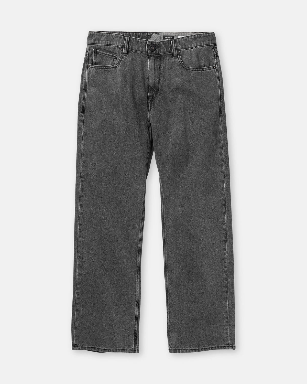 Volcom Pipe Dreams Denim Pants - Charcoal Black