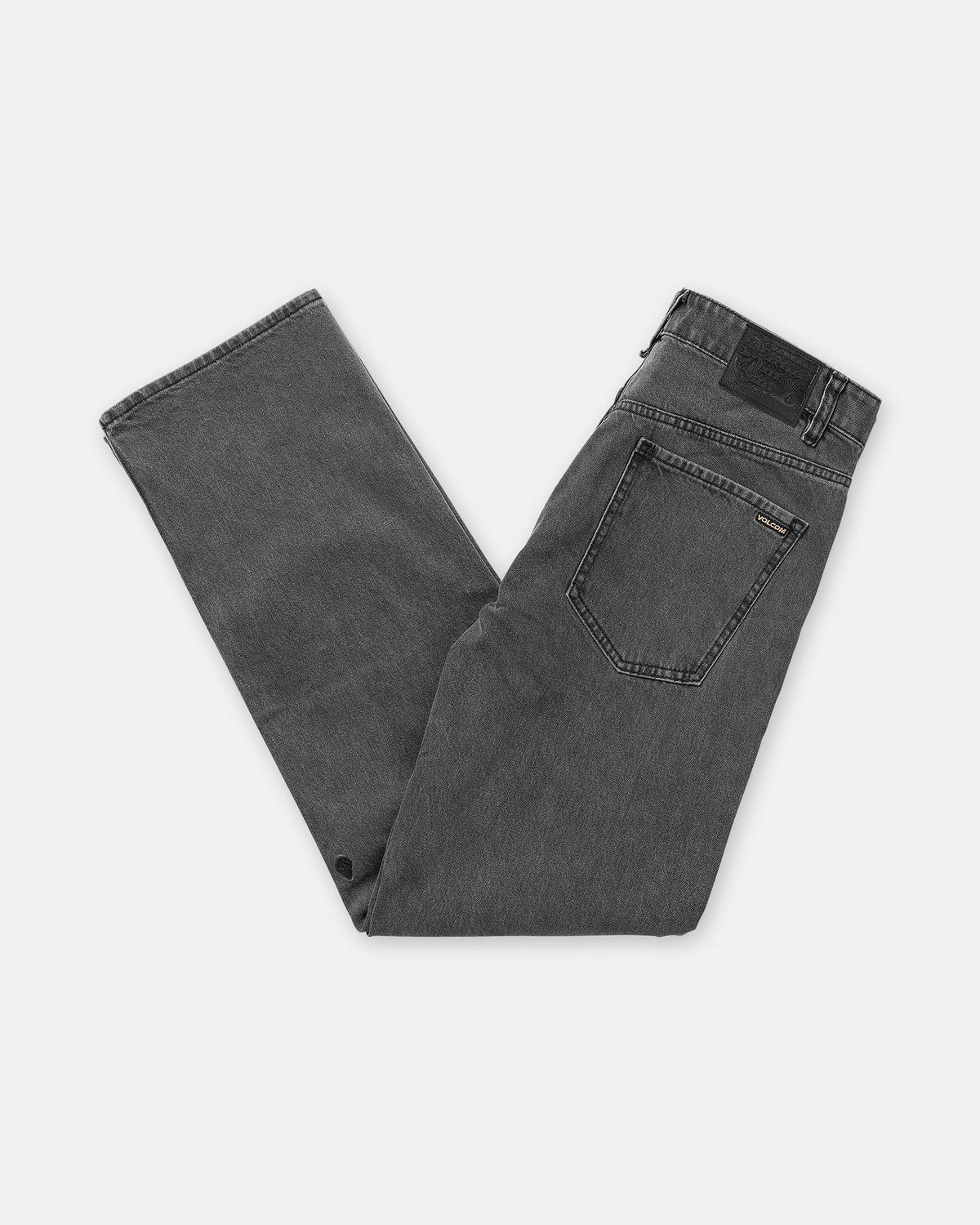 Volcom Pipe Dreams Denim Pants - Charcoal Black