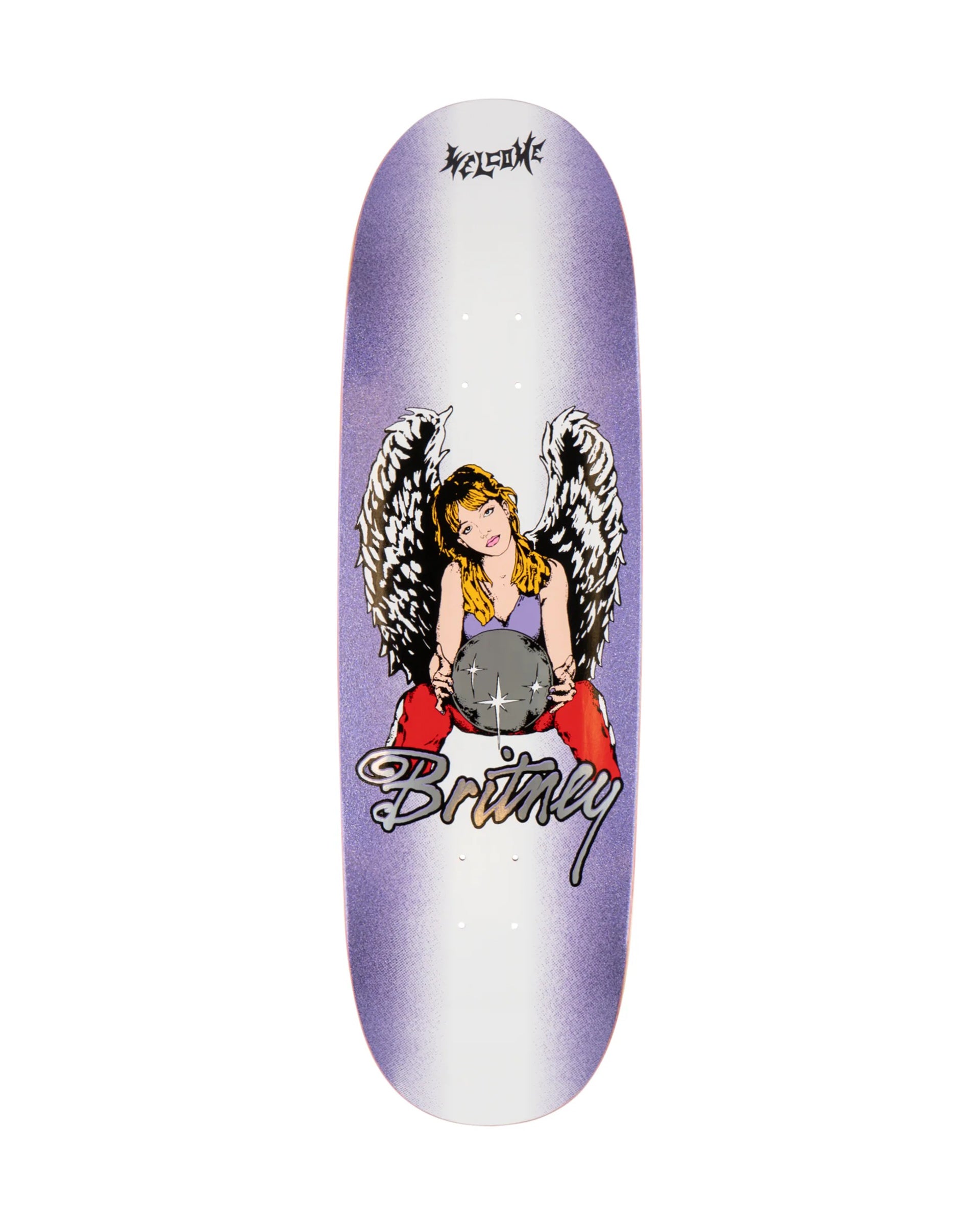 Britney Spears X Welcome Angel on Boline 2.0 9.5" Deck