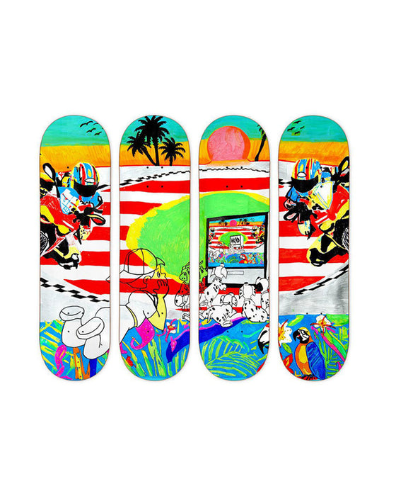 WKND Skateboards Moto Series #4 8.25" Deck