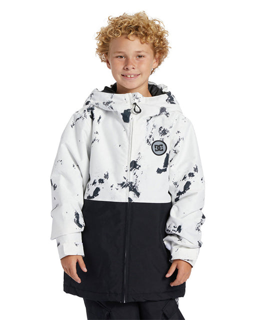 DC Boy's Basis Print Technical Snow Jacket (Past Season)