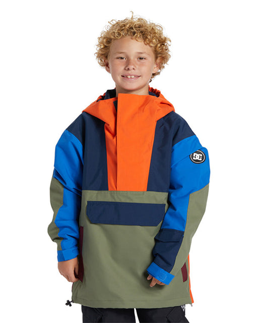 DC Boy's DC-43 Technical Anorak Snow (Past Season)