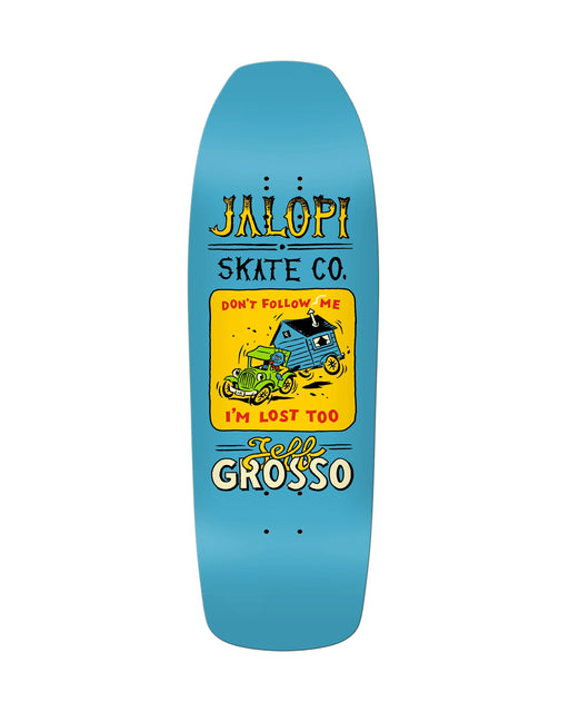 Anti-Hero Skateboards Jeff Grosso Jalopi Returns 9.25" Square Top Deck