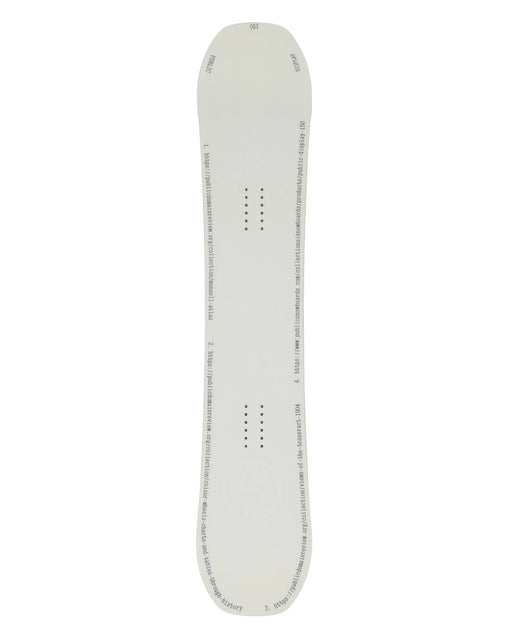 Public Snowboards Display Snowboard