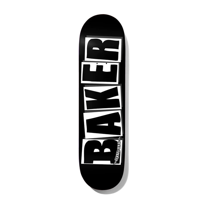 Baker Skateboards Brand Logo Black/White Deck